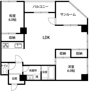 扇が丘ビル　305号室
